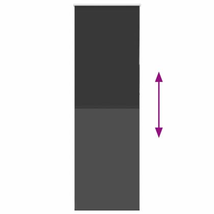 Ролетна щора Blackout Black 75x230 cm Ширина на плата 70,7 cm