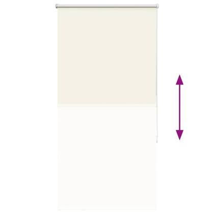 Ролкова щора белезникав 80x130 см Ширина на плата 75,7 см