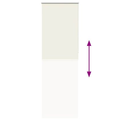 Ролкова щора белезникав 85x230 см Ширина на плата 80,7 см