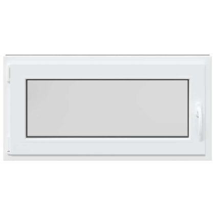 Прозорец за мазе "RISOR" 100x50 см Отварящо-отваряем DIN ляв антрацит