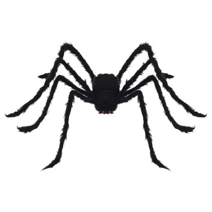 Декорация с паяк за Хелоуин 3 pcs Черно 150 cm
