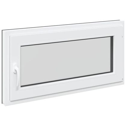 Прозорец за мазе "RISOR" 100x50 см Отварящо-отваряем DIN десен антрацит