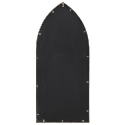 Градинско огледало пясъчно 70x30 см желязо за външна употреба