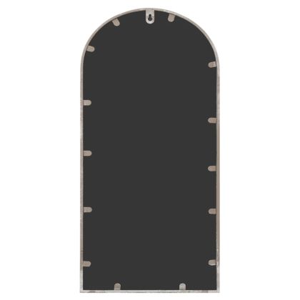 Градинско огледало пясъчно 70x30 см желязо за външна употреба