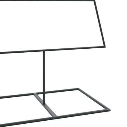 Метална коледна елха за декорация черна 180 см