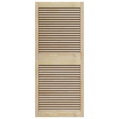 Врата за шкаф с врата 4 pcs Естествен 140.5 x 2.1 x 49.5 см