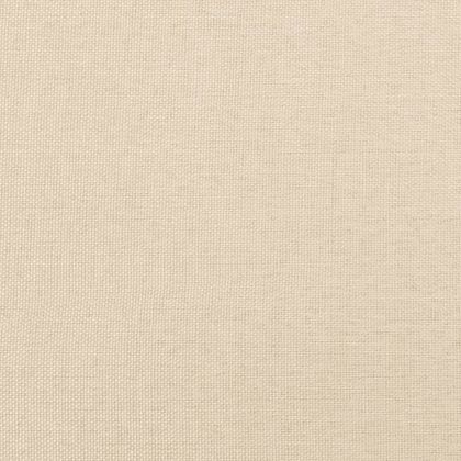 Боксспринг легло с матрак и LED, кремаво, 120x190 см, плат