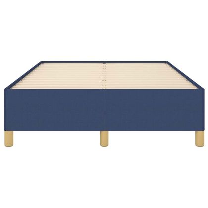 Рамка за легло без матрак, cиня, 120x190 см, плат