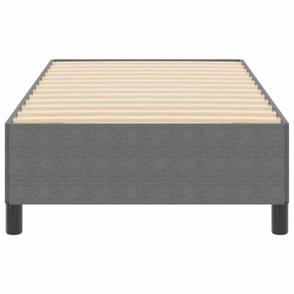 Рамка за легло Светлосиво 90 x 190 cm Кадифе