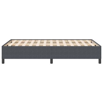Рамка за легло Тъмносив 120 x 190 cm Кадифе