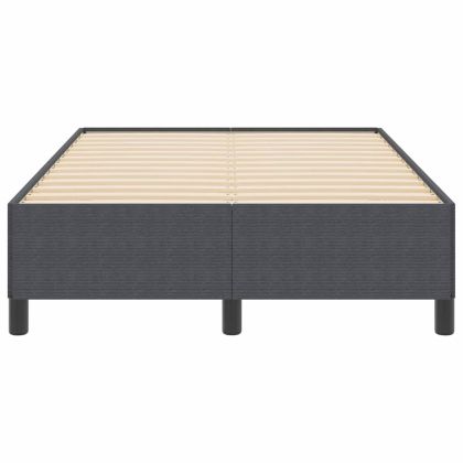 Рамка за легло Тъмносив 120 x 200 cm Кадифе