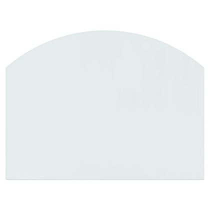 Стъклена подложка за камина, 80x60 см