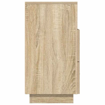 Нощни шкафчета, 2 бр, с 2 чекмеджета, дъб сонома, 36x36x68 см