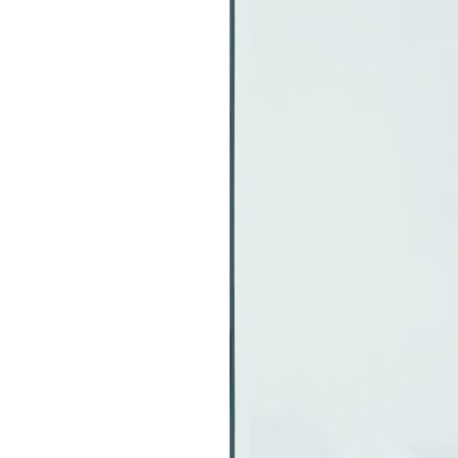 Стъклена подложка за камина, правоъгълна, 120x50 см