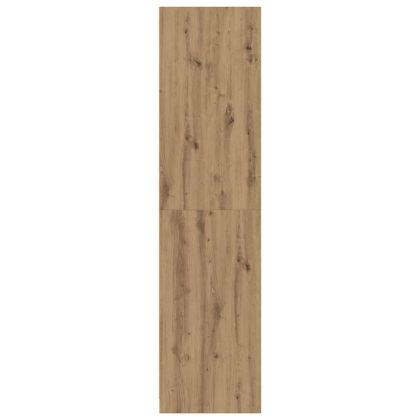 Гардероб, дъб артизан, 30x50x200 см, инженерно дърво