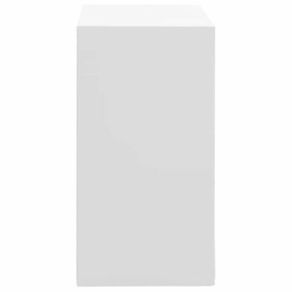 Кутия за бижута 10-слойна с държачи за часовници, бяла, 29x20,5x40,5 см