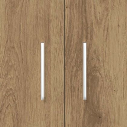 Стойка за аквариум, дъб, 81x36x73 см, инженерно дърво