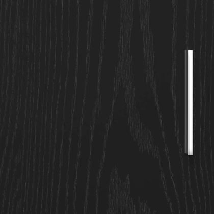 Стойка за аквариум, черен дъб, 101x41x58 см, инженерно дърво