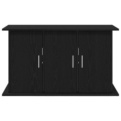 Стойка за аквариум, черен дъб, 101x41x58 см, инженерно дърво