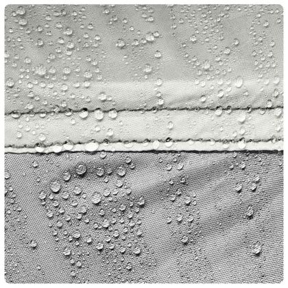 Каравани с покрив Сив 320 x 320 x 218 см Полиестер