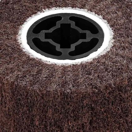 Шлифовъчни ролки 3 pcs Кафяво 12 x 12 x 10 см Синтетичен fibre