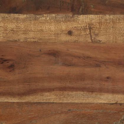 Трапезна маса Кафяво 110 x 55 x 76 cm регенерирано дърво масив