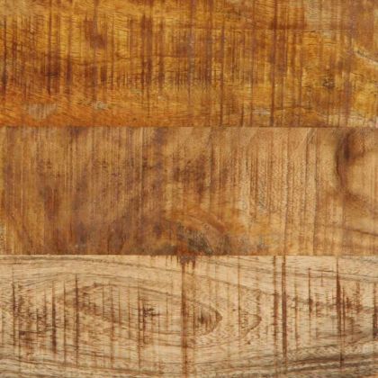 Нощен шкаф Кафяв и черен 50 x 30 x 45 см мангово дърво масив