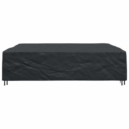 Покривало за градински мебели Черно 300 x 300 x 70 cm 600D