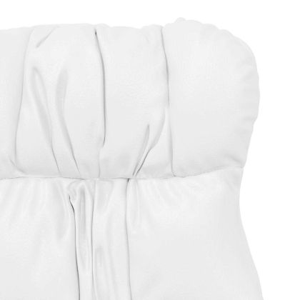 фотьойл Бяло 69 x 74 x 93 см Изкуствена