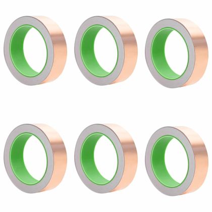 Двуостра медна лента 6 pcs Мед 2000 x 3 см Мед