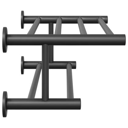 Держач за кърпи Черно 61 x 23 x 17 см Неръждаема стомана