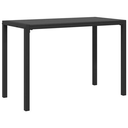 Комплект за хранене в градината 3 pcs Антрацит Стомана