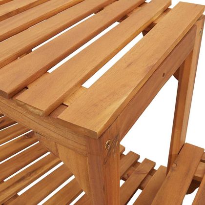 Кръгла открита гореща вана Кафяво 272 x 120 x 55.5 см