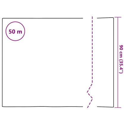 Фолио за прозорци, матирано, дизайн с ивици, 0,9x50 м, PVC