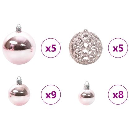 Изкуствено коледно дърво с хингед с поставка Зелен 150 cm ПВЦ