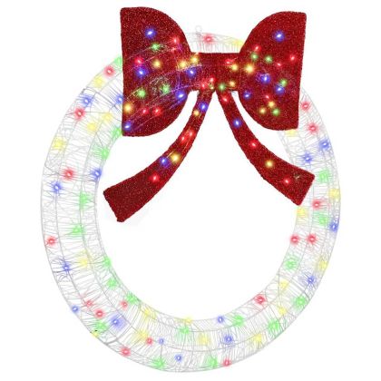 Венец с 150 LED светодиода Многоцветен 120 cm Акрил