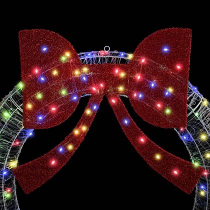 Венец с 150 LED светодиода Многоцветен 120 cm Акрил