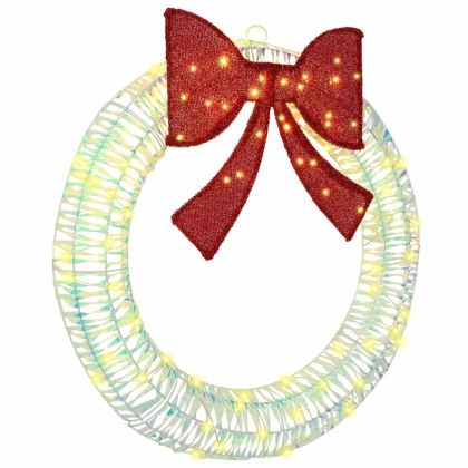 Венец с 80 LED светодиода Топло бяло 90 cm PET