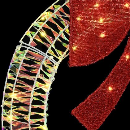 Венец с 80 LED светодиода Топло бяло 90 cm PET