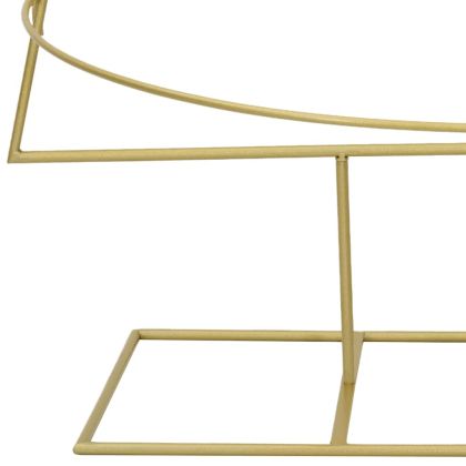 Метално коледно дърво Златист 180 cm Прахово покритие стомана