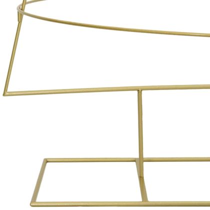 Метално коледно дърво Златист 210 cm Прахово покритие стомана