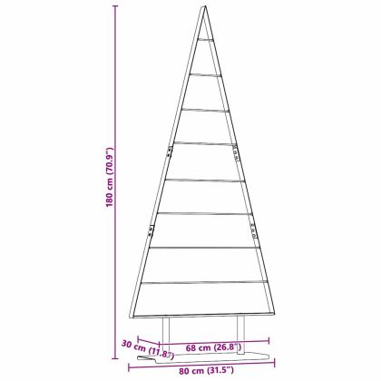 Метално коледно дърво с поставка Черно 180 cm Стомана
