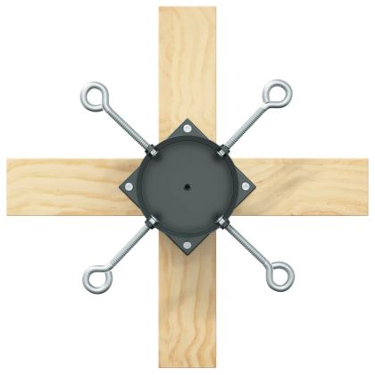 Статив за коледно дърво 1.73 Зелен 50 x 50 x 16 cm