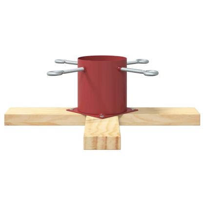 Статив за коледно дърво 1.73 Червено 50 x 50 x 16 cm