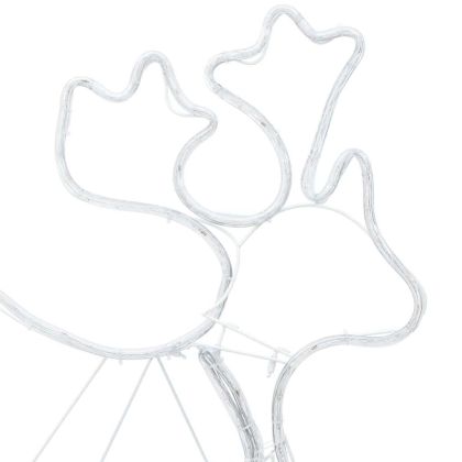 LED коледен декор Многоцветен 69 x 79 см ПВЦ