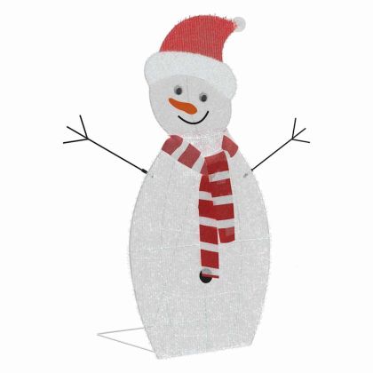 Светещо семейство снежковци 3 pcs Топло бяло Полиестер