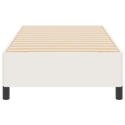Рамка за легло Крем 80 x 200 cm Кадифе