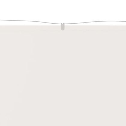 Вертикален сенник, бял, 100x800 см, оксфорд плат