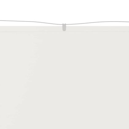 Вертикален сенник, бял, 180x1000 см, оксфорд плат