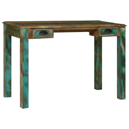 Бюро Кафяво 112 x 55 x 76 см Масивна регенерирана дървесина